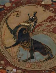 Représentation du Loup Fenrir.