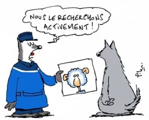 Dessin humoristique des P'tits Loups de Pascal Melan.