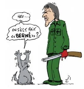 Dessin satyrique de Nicolas Hulot.