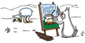 humour-lupin-repas-melan