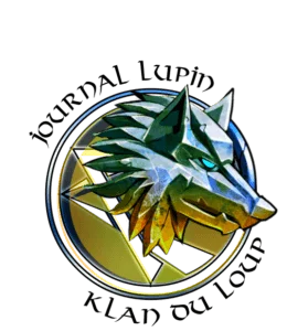 Logotype du Journal Lupin de l'association Le Klan du Loup, représentant un Loup stylisé.