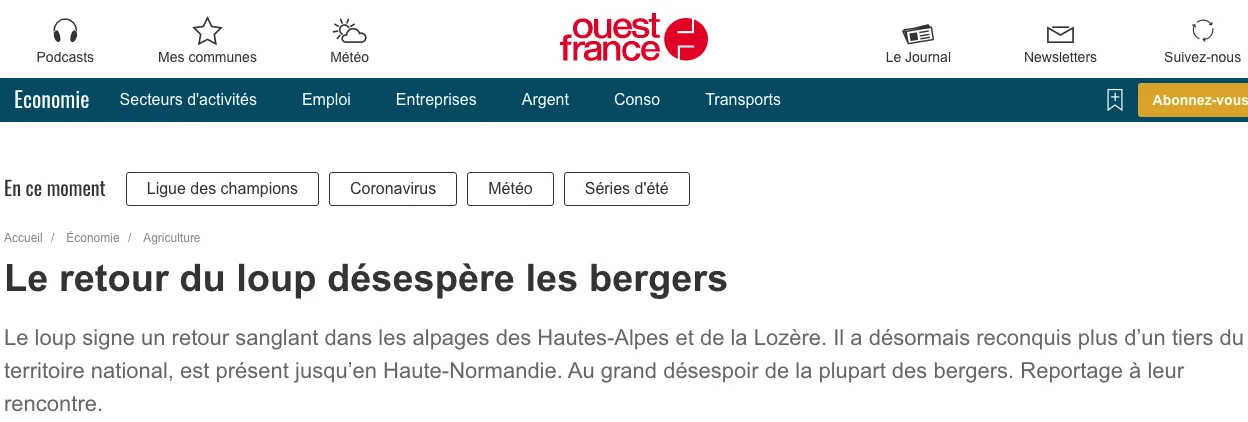 article-retour-loup-bergers-ouest-france