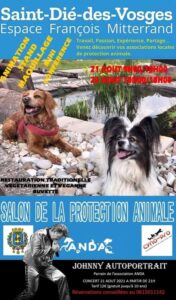 Salon de la Protection Animale 2021 organisé par l'ANDA à Saint-Dié-des-Vosges (88) - Klan du Loup Grand Est